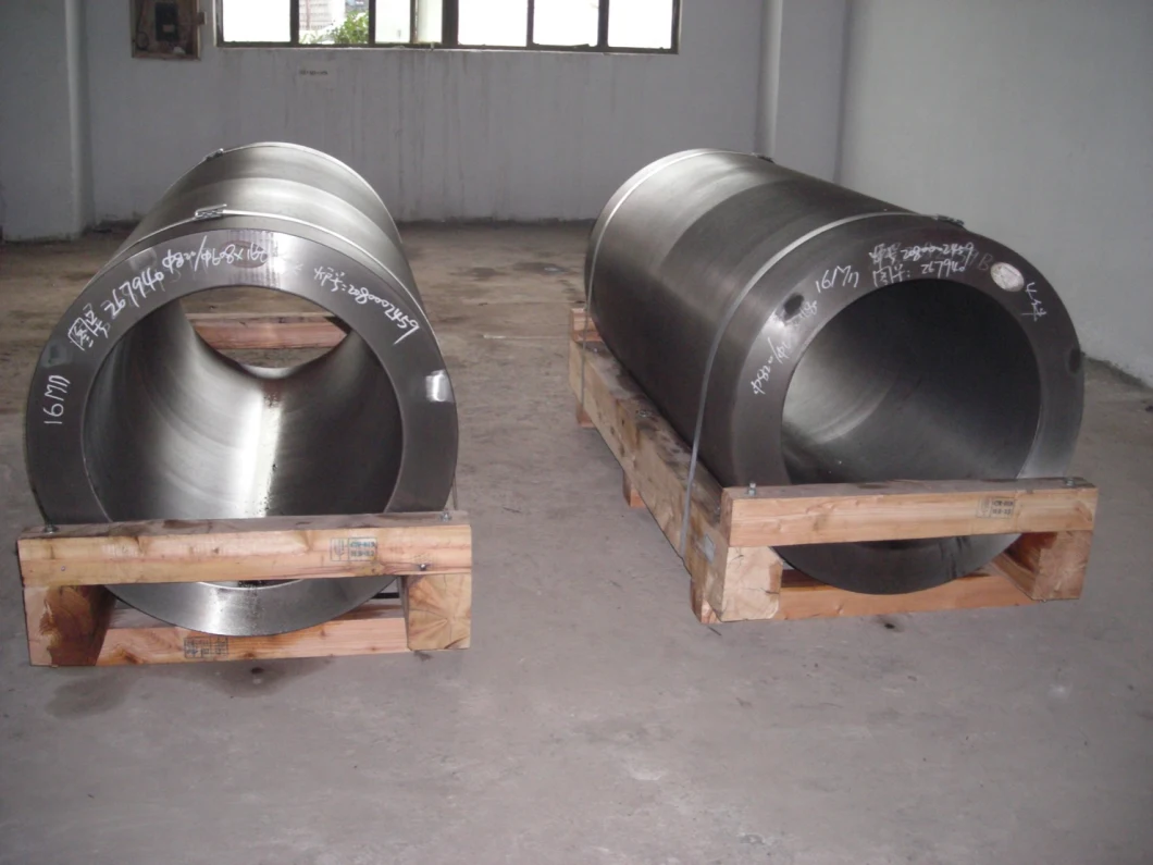 DIN 17CrNiMo6, 18crnimo7-6 Anealing Forged Sleeves Hollow Shaft Heat Treatment